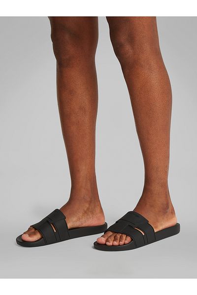 Calvin Klein Men Black Pool Sliders
