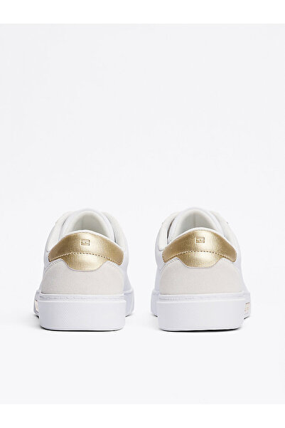 Tommy Hilfiger CHIC COURT SNEAKER Kadın beyaz Sneaker FW0FW08382YBS