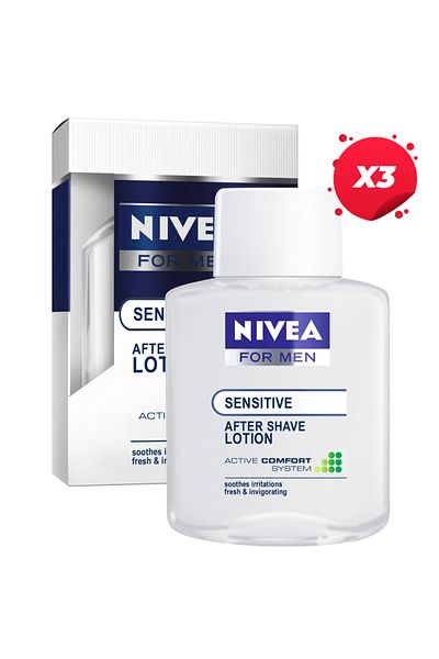 NIVEA X3 - NIVEA AFTER SHAVE 100ML SENSITIVE
