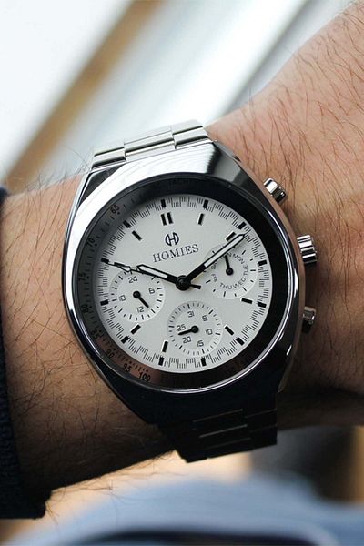 Homies Hm26051S01-3 Men's Wrist Watch with Steel Cord