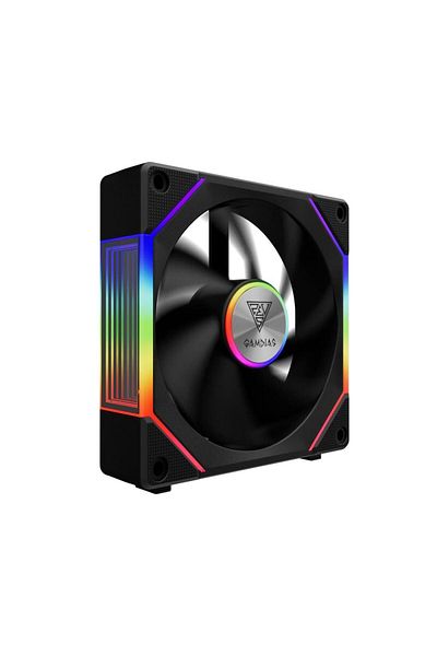 gamdias Set of 3 Gamdias Aeolus P2 1203U fans, 120mm, aRGB lighting