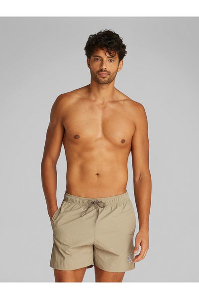 Calvin Klein Calvin Klein Gray Medium Drawstring Boardshorts