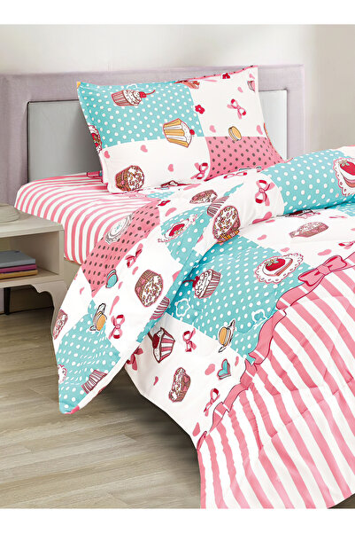 Generic 3 Piece Single Crib Bedding Set, Lightweight Comforter, Suitable for All Seasons G5