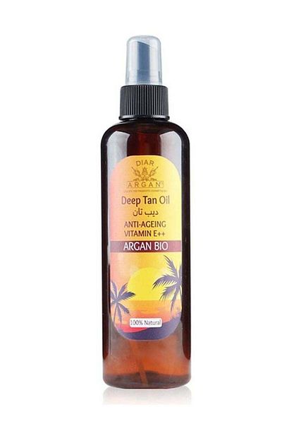 Diar argan Deep Tan Oil Anti-ageing Vitamin E++ With Argan Oil And Carrot 250ml