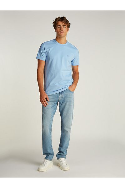 Calvin Klein Calvin Klein Men Blue Heavy Regular Short Sleeve T-Shirt