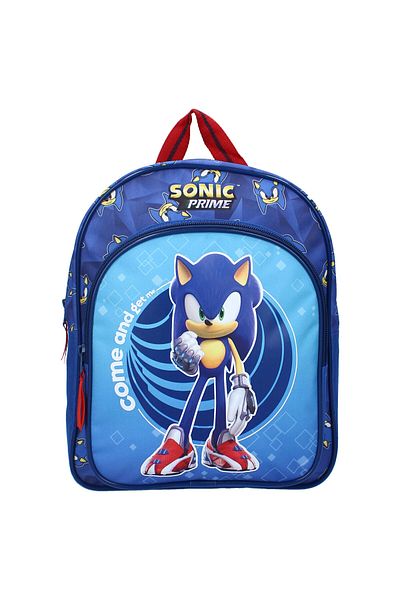 Sonic Two-compartment schoolbag, multicolor, 30x25x11 cm, with adjustable straps, Sonic Supreme Power