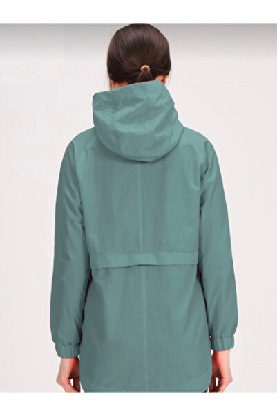 PIQUE Women's Mint/Green Coat Women's Hooded Unlined Raincoat Gilmore Women's Raincoat