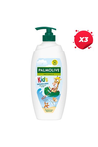 Palmolive X3 - PALMOLIVE SHOWER GEL PUMP 750ML KIDS
