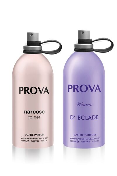 prova Narcose ve D'eclade EDP Kadın Parfüm Seti x2 120 ml