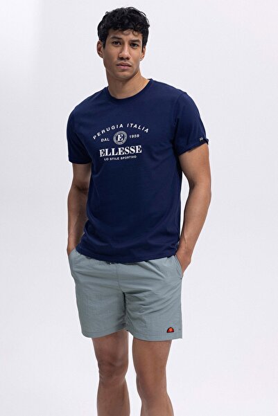 Ellesse Ανδρικό μπλουζάκι Navy Blue EM453