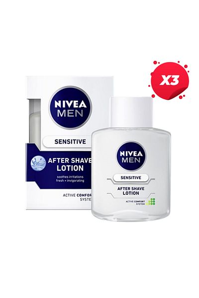 NIVEA X3 - NIVEA AFTER SHAVE 100ML SKIN PROTECTION