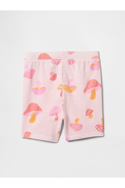 GAP Kız Bebek Pembe Desenli Bisiklet Şortu