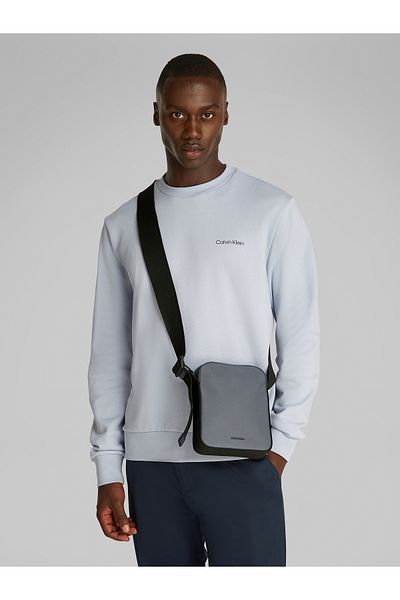 Calvin Klein Calvin Klein Gray Ease Reporter Crossover Bag