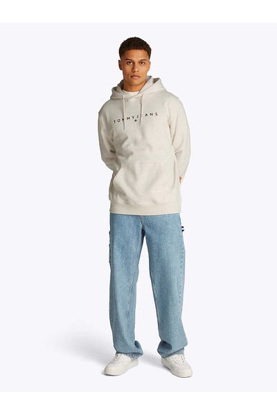 Tommy Hilfiger Mikina s kapucí s logem TJM Reg Linear – rozšířená velikost