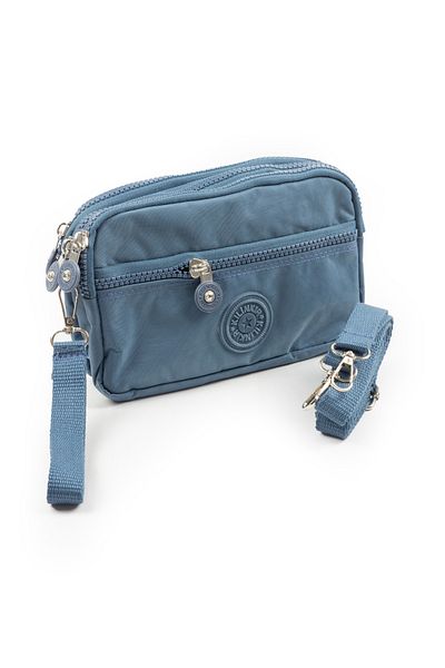 İMAKS Blue K002 Mobile Phone Carrying Case - Waterproof with 4 Zippered Shoulder Straps