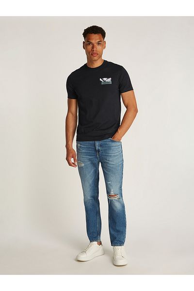 Calvin Klein Calvin Klein Men Black Back Logo Graphic Short Sleeve T-Shirt