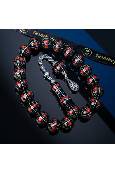 TESBİHEFENDİ Gümüş işçilik Erzurum Oltu Maskot Tesbih