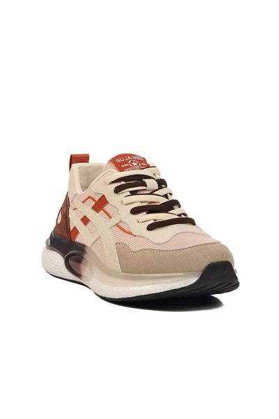 AYK'S Ανδρικά αθλητικά παπούτσια Beige Mesh 25Y563 M