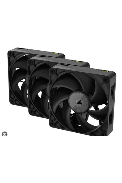 Corsair CORSAIR iCUE LINK RX120 MAX 3x120mm Fans (Black)