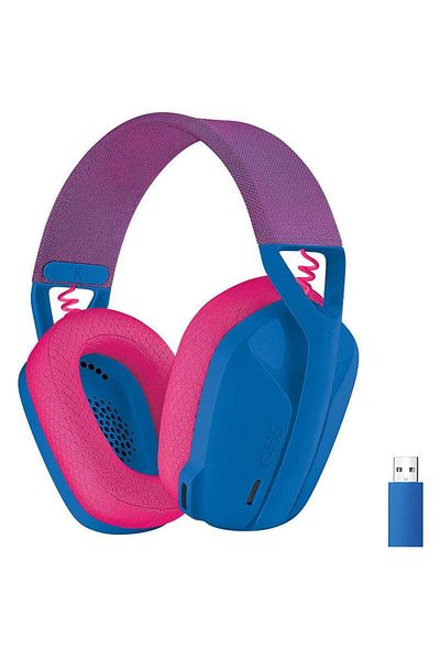 logitech Casti Gaming Wireless LOGITECH G435 LIGHTSPEED, Bluetooth (Albastru)