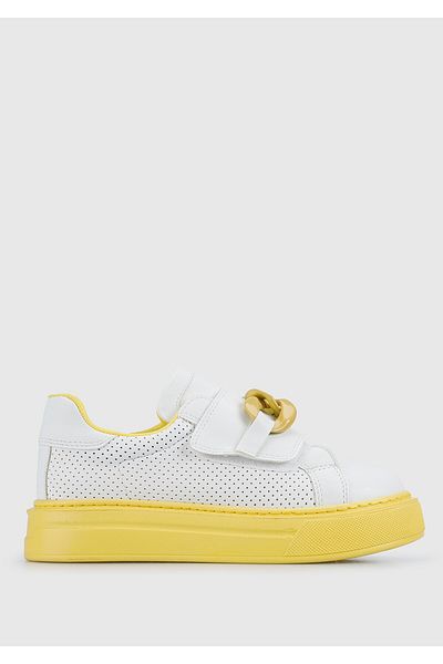 Kiddo Yellow Sneakers for Girls