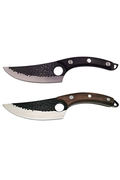 Depox Set de două cuțite de bucătărie IdeallStore. Bucătar japonez, lucrat ma...