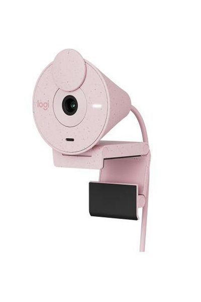logitech Camera Web Logitech Brio 300, USB, Full HD, 30 fps (Roz)