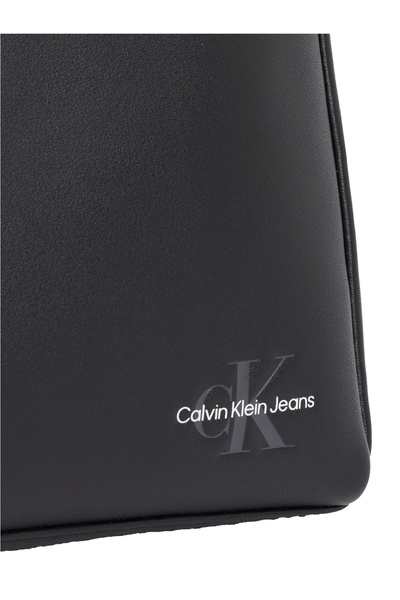 Calvin Klein Calvin Klein Black Mono Logo Reporter 1 Crossover Bag
