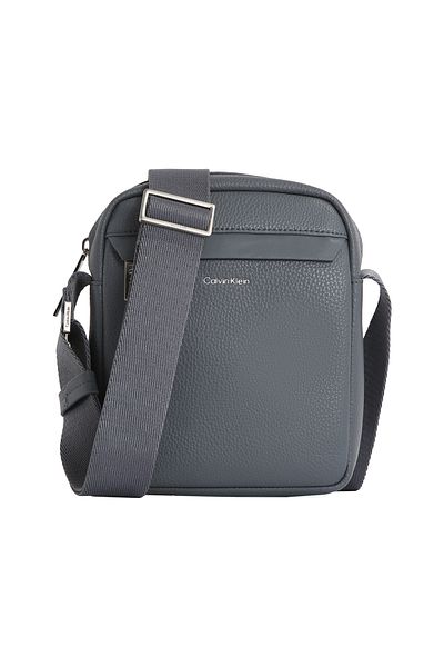 Calvin Klein Gray Must Reporter Crossover Bag