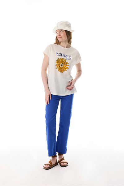 Mudo Cropped Flare Fit Pants