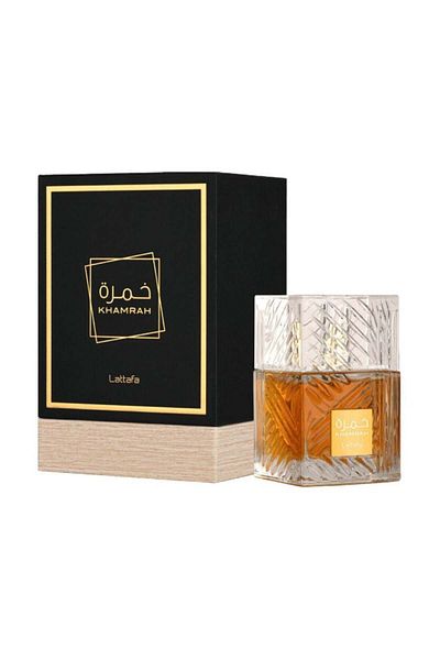 lattafa Αραβικό Άρωμα Khamrah, Eau De Parfum 100 Ml, Unisex - Εμπνευσμένο από το Angels' Share από τον Kilian