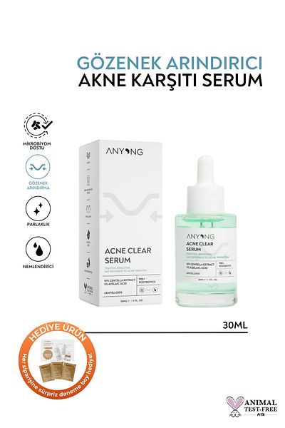 Anyong 30 ml Anti-acne - Soothing Azelaic Acid (5%), Centella Extract and Prebiotic)