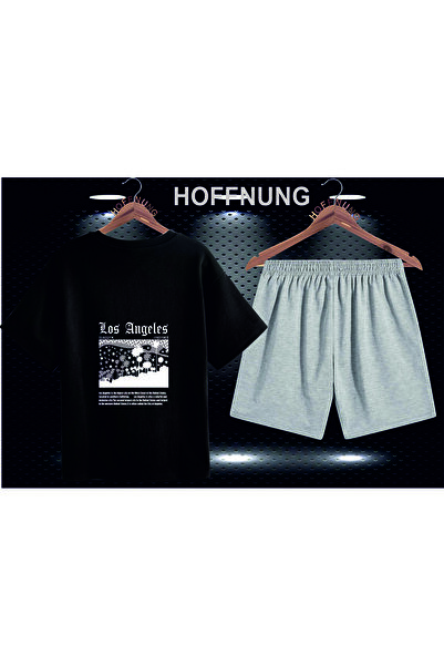 HOFFNUNG Full Shorts Los Angeles Unisex Bottom Top Set