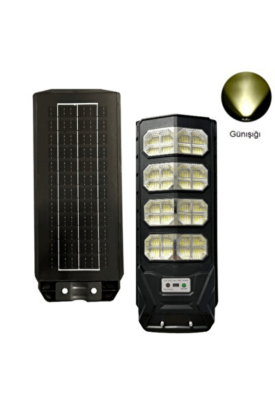 Forlife 300 Watt Güneş Enerjili Solar Sokak ve Yol Aydınlatma Armatürü (Günış...
