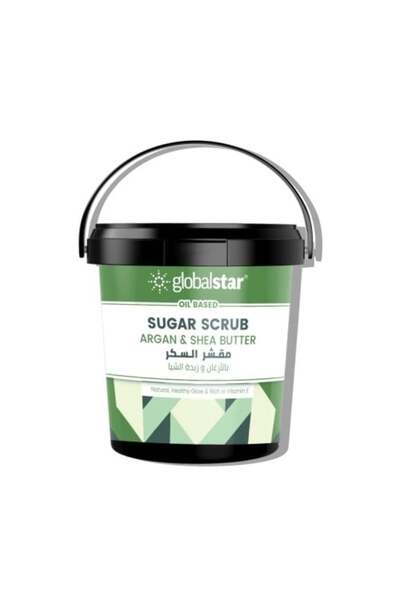 Globalstar مقشر السكر بزيت الأرغان والشيا من جلوبال ستار 600 مل