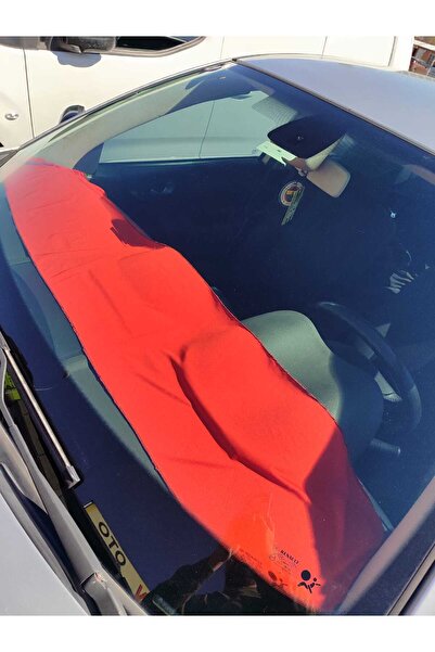 TKY Tasarımı Kendin Yap غطاء صدر أوتوماتيكي غير مطبوع باللون الأحمر