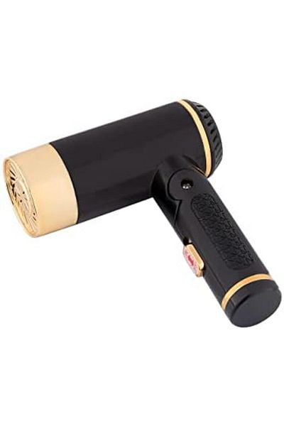 ALSAIF Portable Personal Incense Burner, 16w, Black/gold