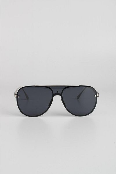 Max Polo Silver Matte Uv400 Filter Men's Sunglasses G24mp10525r04