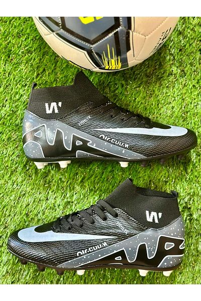 Walked Men Kids Adult Marcuriel Zoum Siperfly Football Shoes with Turf Football Cleats Socks