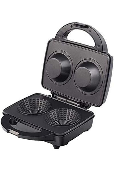 ALSAIF Electric Waffle Maker, 600w, Black