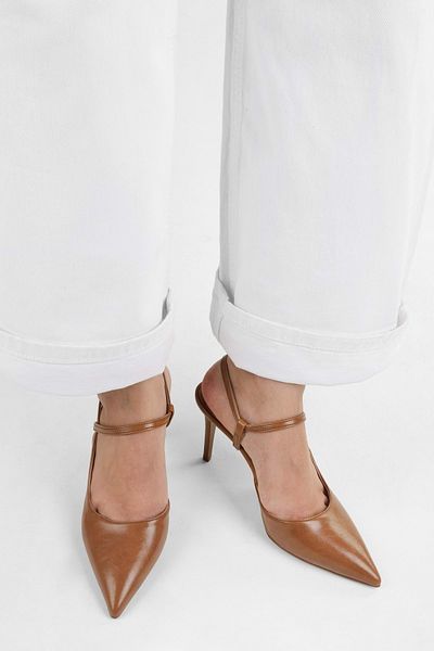 Shoeberry Дамски стилет Harry Caramel Skin
