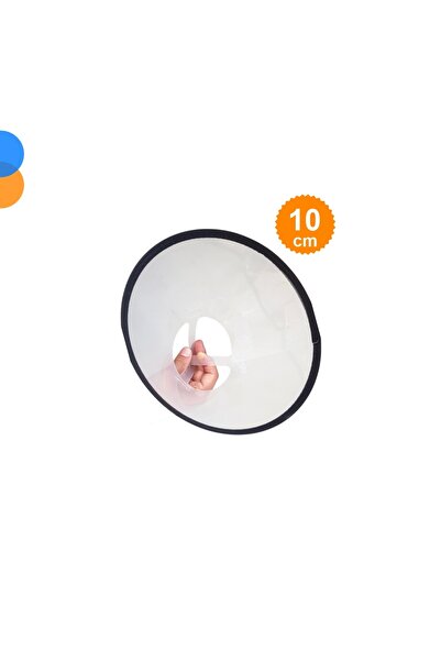 Bustark طوق مطاطي مخيط للقطط والكلاب إليزابيث 10 سم - 10 قطع