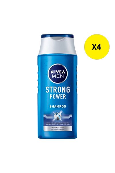 NIVEA X4 - NIVEA SAMPON 250ML MEN STRONG POWER