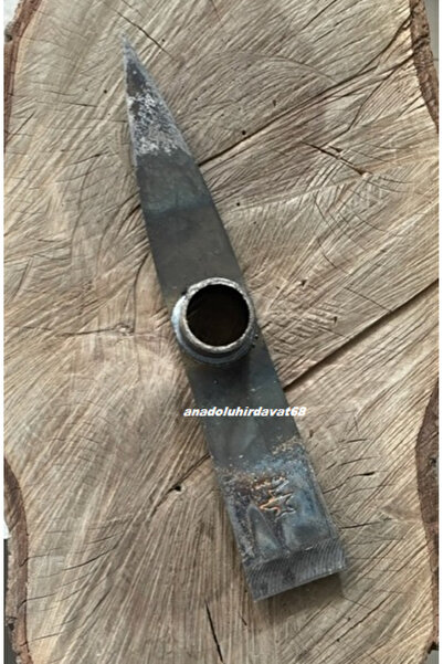 BK ÇELİK MADENCİ KAZMASI KALIN SİVRİ ÇAPA SİVRİ ÇİFT AGIZLI KAZI ÇAPASI 38CM