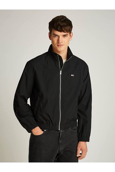 Tommy Hilfiger Pánský kabát – černý – velké a nadměrné oblečení – 3XL