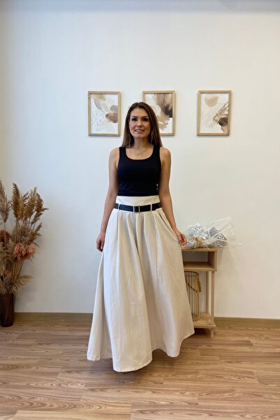 Aychayla Kemerli Uzun Kloş Etek