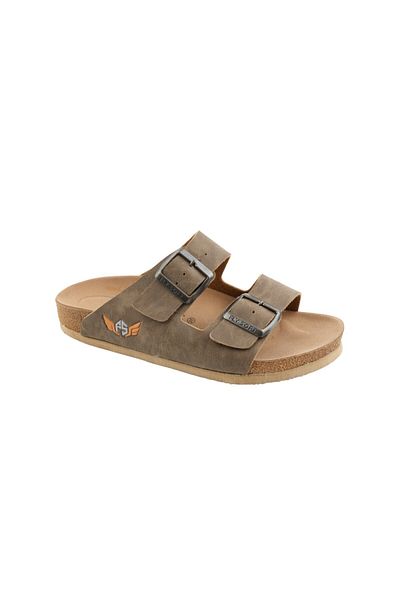 XJIM Women's Mink Double Buckle Slippers - Anatomical Comfortable Sole