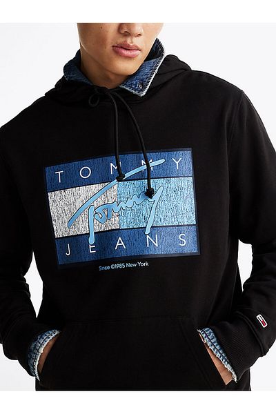 Tommy Hilfiger Tjm Reg Dna Flag Twist Hood Ext