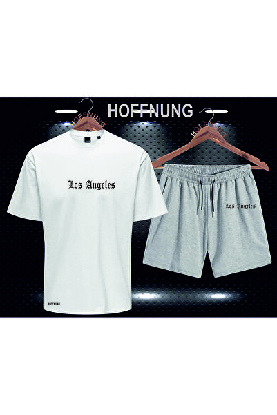 HOFFNUNG Full Shorts Los Angeles Unisex Bottom Top Set