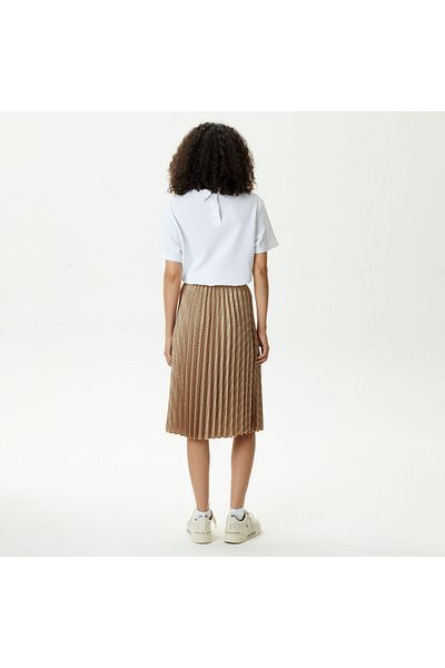 Lacoste Women?S Fashion Show Edition Belted Pleated Skirt